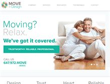Tablet Screenshot of movebydesign.com